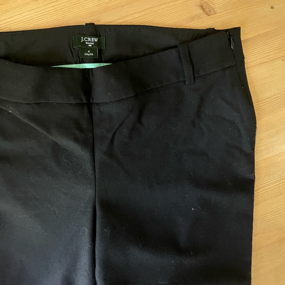 🏙 J. Crew City Fit Black Pants 🏙